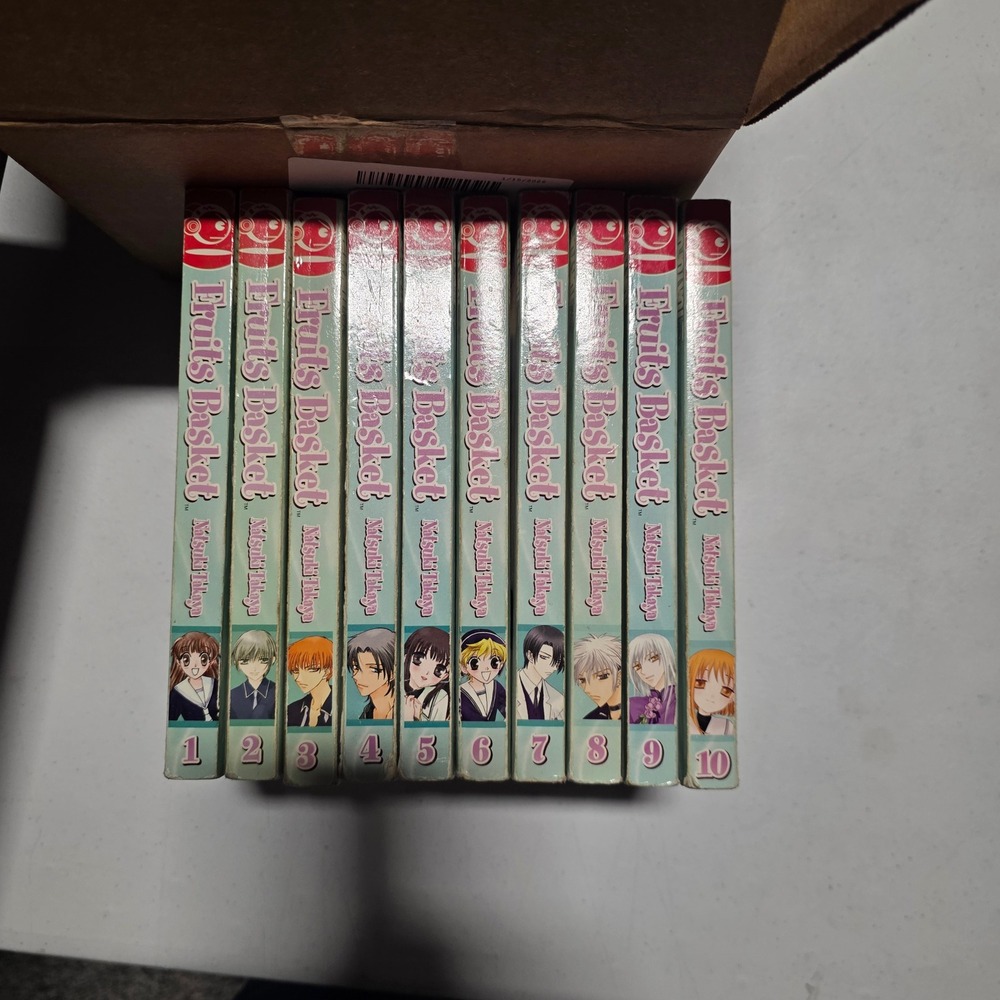 Fruits Basket Manga Volumes 1-10 Set Natsuki Takaya TOKYOPOP English Paperback